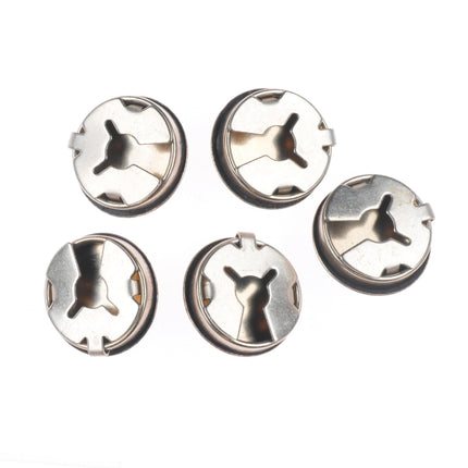 5 Vintage Southwestern sterling silver/turquoise button covers