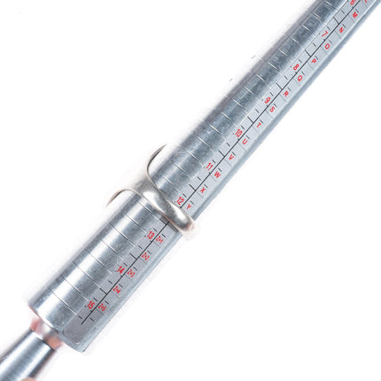 sz12.5 Vintage Navajo sterling silver 2 stone turquoise feather Men's ring