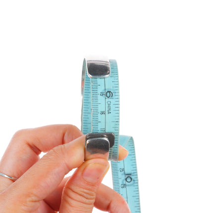 6.75" Vintage  Larry Pooyouma Hopi overlay cuff bracelet sterling silver