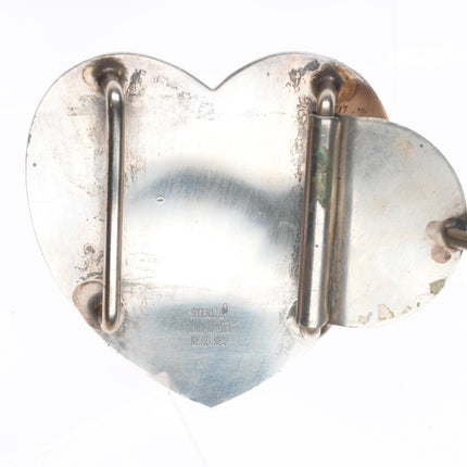 Sterling silver Reno Nevada 1994 High Lady Pig belt buckle Newark Sportmens club