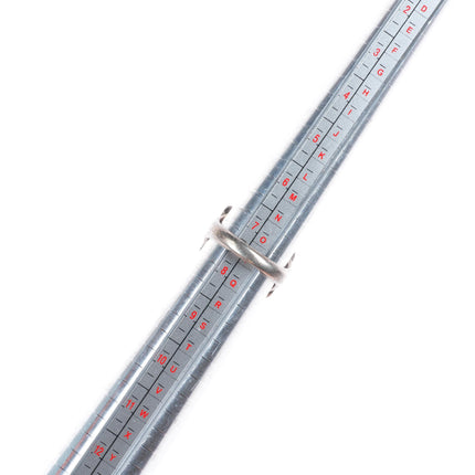 sz7.5 c1940's Navajo Blue Gem turquoise sterling silver rope bezel ring