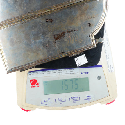 Vintage Valles Sterling silver Enamel folding Nativity Jesus & Mary scene