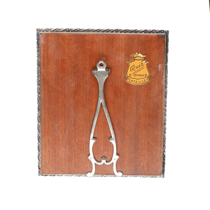 Vintage Valles Sterling silver Enamel Nativity Baby Jesus & Mary scene