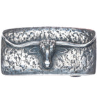 Retired James Avery Sterling silver Texas Longhorn belt buckle