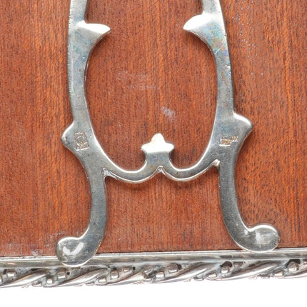 Vintage Valles Sterling silver Enamel Nativity Baby Jesus & Mary scene