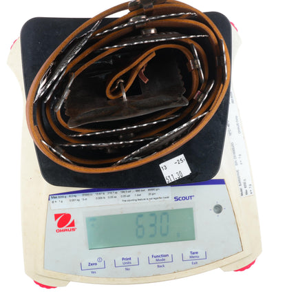 Roger Skeet Jr Navajo King's Manassa turquoise sterling silver concho belt