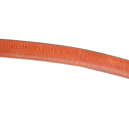 Vintage Navajo sterling silver deep stamped ranger belt buckle set 3/4"