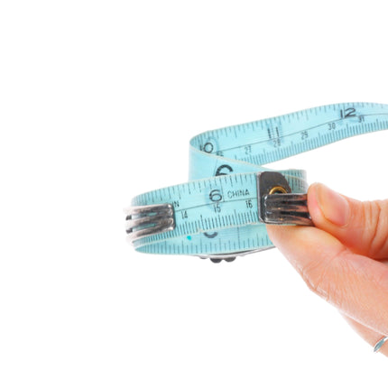 6" c1930's Vintage Navajo ingot silver domed beaded bezels cuff bracelet