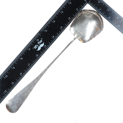 30's-40's Vintage Navajo sterling silver Salad spoon and fork serving set