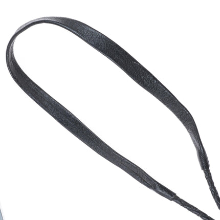 Vintage Navajo sterling silver bolo tie with dangly tips