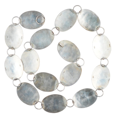 George Phillips Hopi overlay link concho belt sterling silver amazing detail