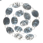 George Phillips Hopi overlay link concho belt sterling silver amazing detail