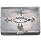 1940's UITA26 Navajo sterling silver pill/match/trinket box Vintage