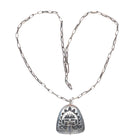 James Honyaktewa Hopi Overlay pendant necklace articulating nose sterling silver