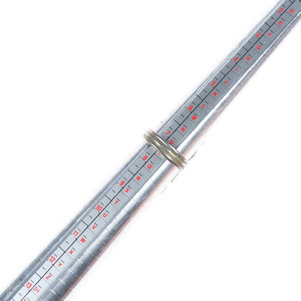 sz7.5 Alvina Quam Zuni sterling silver long turquoise cluster ring