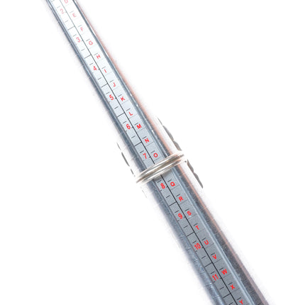 sz7.5 Etsitty Navajo sterling silver turquoise row long ring