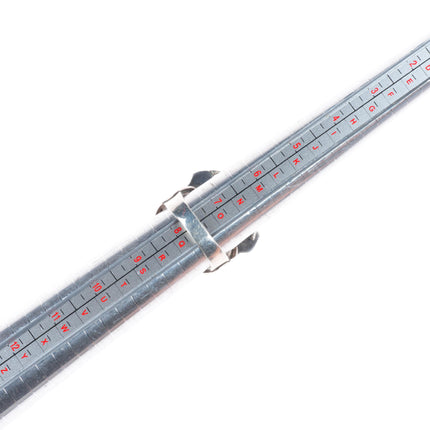 sz8 1940's Zuni sterling silver turquoise/spiny oyster inlaid butterfly ring