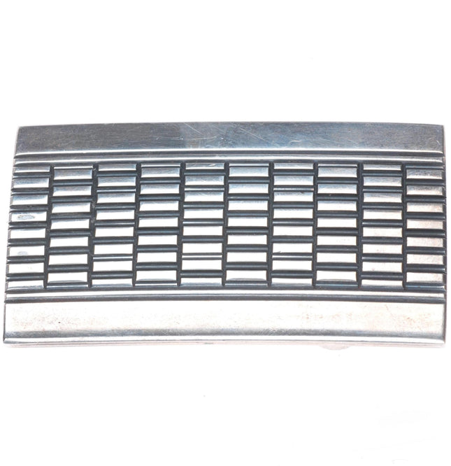 Sam Roanhorse Navajo southwestern modernist sterling silver belt buckle