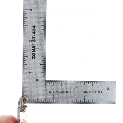 Ricky Latyice Zuni sterling silver sunface dangly pendant turquoise/coral inlay