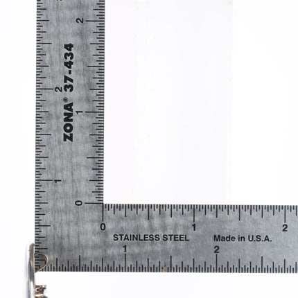 Vintage Zuni sterling silver, jet/shell star pendant/pin/brooch