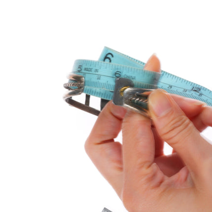 6" Vintage Navajo sterling silver Kingman turquoise twisted wire cuff bracelet