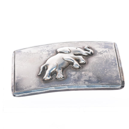 Cityboy Forge Retro Sterling silver elephant belt buckle