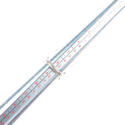 sz8.5 Marie Tsosie Navajo sterling silver turquoise and coral long leafwork ring