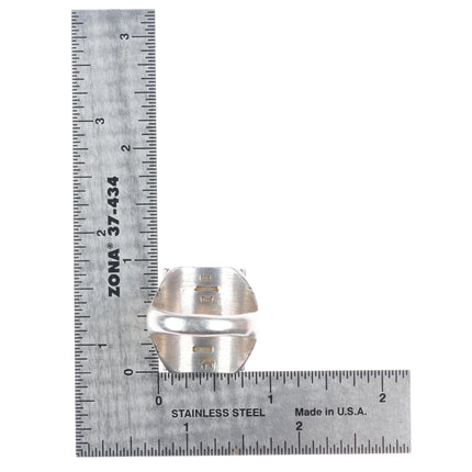 sz12 Herbert Begaye Navajo sterling silver 14k gold modernist style men's ring