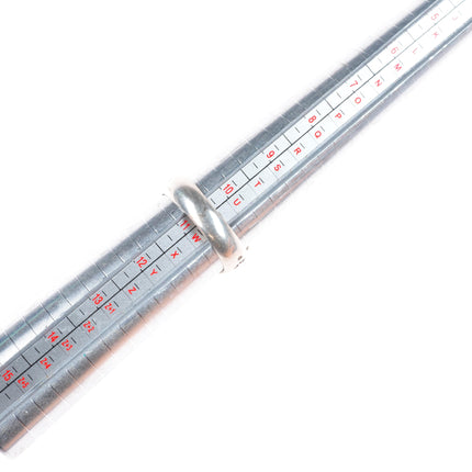 sz11 Roy B. Platero Navajo Bisbee? High grade turquoise sterling silver ring