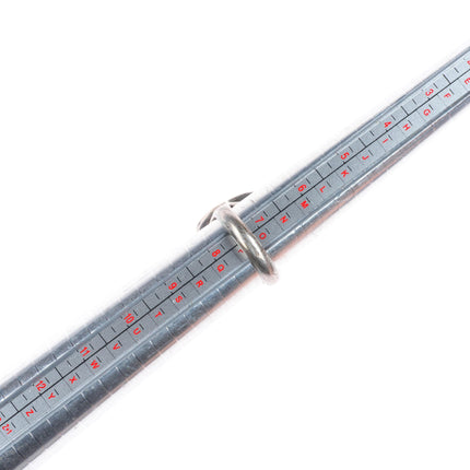 sz7.5 Vintage Navajo sterling silver green/blue Royston turquoise ring