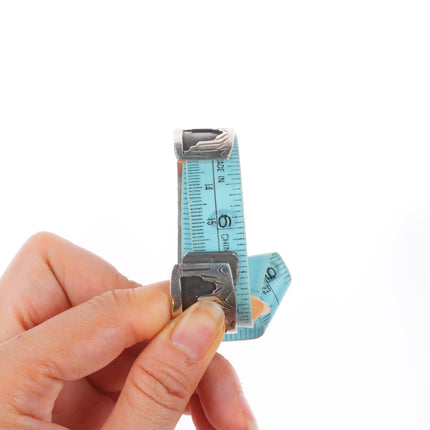 6.25" K Peshlakai Navajo sterling silver storyteller cuff bracelet