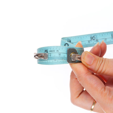6" Vintage Navajo sterling silver high grade turquoise braided cuff bracelet