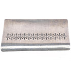 Norbert Peshlakai Navajo sterling silver modernist belt buckle