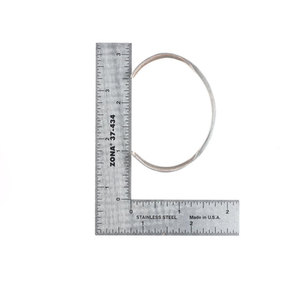 6.2" Vintage Navajo/Zuni sterling silver turquoise/Onyx cuff bracelet lot