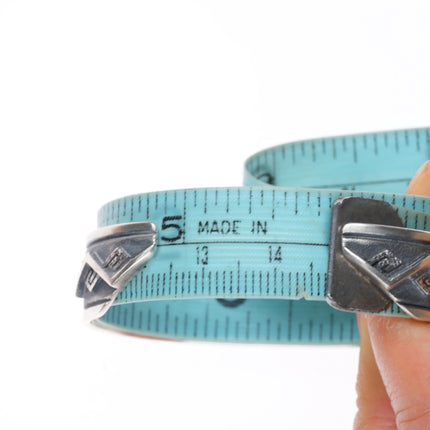 5.8" R.J. Scott Navajo sterling silver modernist cuff bracelet