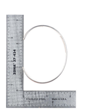 6.4" M Tahe vintage Navajo sterling silver twisted wire cuff bracelet