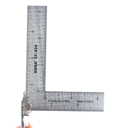 Zuni sterling silver turquoise/coral inlay butterfly pendant/pin/brooch