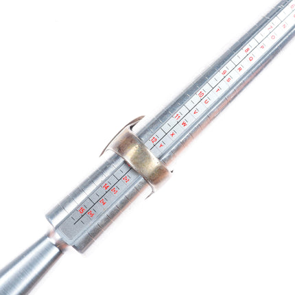 sz13 Big vintage Zuni sterling silver turquoise/shell channel inlay men's ring