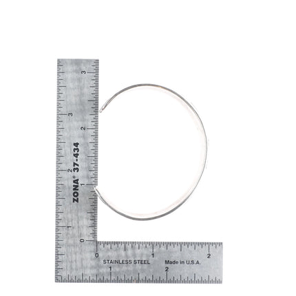 6.5" Willie Yazzie Navajo vintage sterling silver thunderbird cuff bracelet