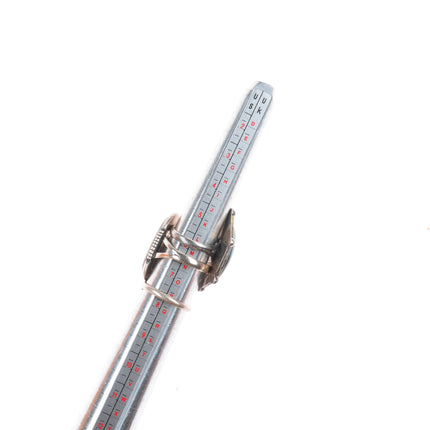 sz4-12 Southwestern/Navajo sterling silver turquoise/coral/shell rings lot