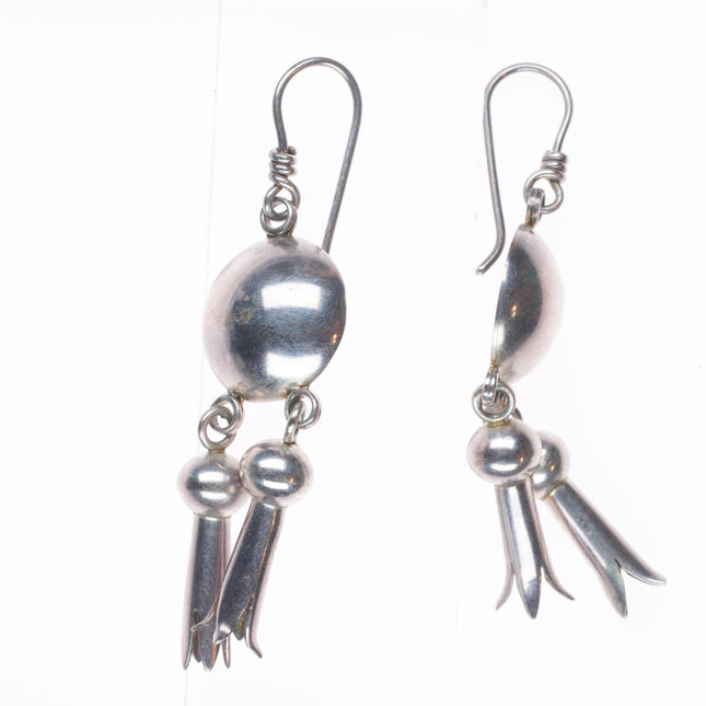 Jim Bitsui Navajo for Rocking Horse Ranch sterling silver pomegranate earrings