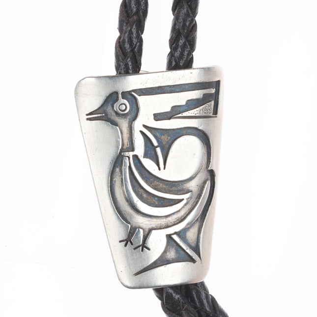 c1960 c-31 Vidal Aragon Santo Domingo sterling silver bolo tie