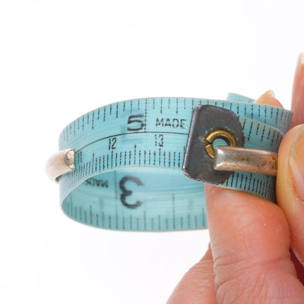 5.5"-7" Vintage Southwestern/Navajo sterling silver-turquoise cuff bracelet lot