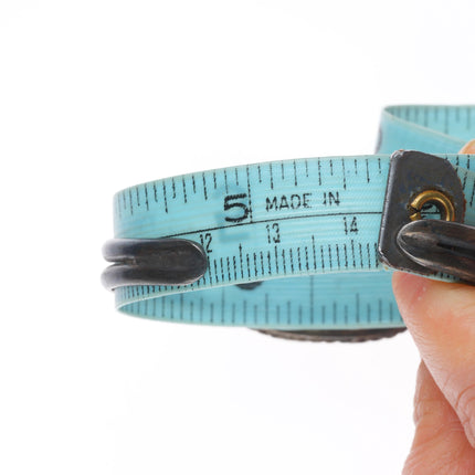 6"-6.4" Vintage Southwestern/Navajo sterling silver-turquoise cuff bracelet lot