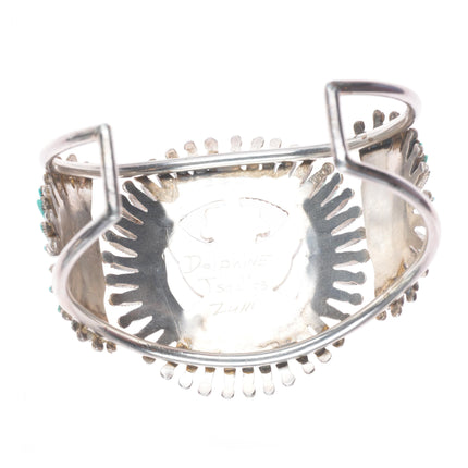 6.6" Delphine Tsadiasi Zuni sterling silver needlepoint/Knifewing cuff bracelet