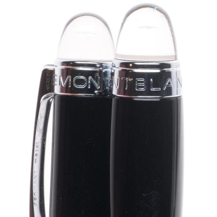 German Montblanc Black Resin Starwalker Ballpoint Pen set