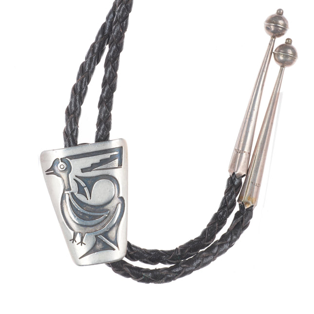 c1960 c-31 Vidal Aragon Santo Domingo sterling silver bolo tie