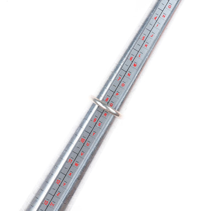 sz8.5 Loyalita Tsatte Zuni sterling silver carved turquoise/coral ring