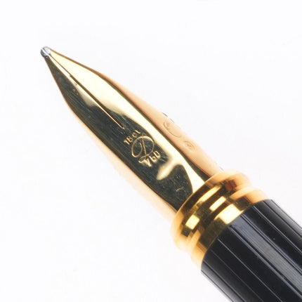 S.T. Dupont French Art Nouveau Fountain Pen and rollerball 18k gold nib