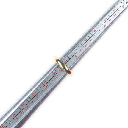 sz7.5 retro 14k yellow gold onyx/shell size 7.5 women's ring zebra stripes